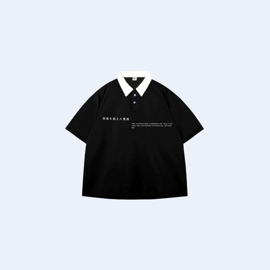 Wonders Beyond Imagination Collar T-Shirt